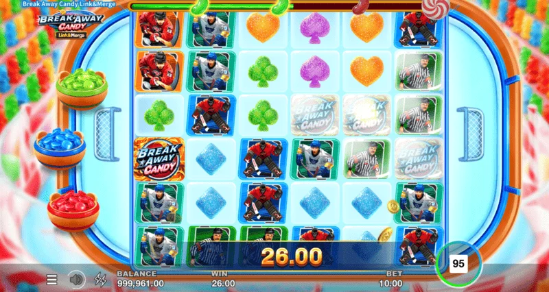 Break Away Candy - Free Spins käynnistyy kasvavalla Multiplier Traililla
