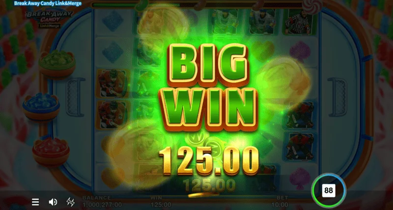Break Away Candy - Grand-jackpot x5000 panoksesta